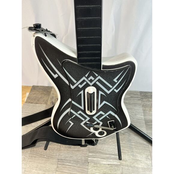 PLAYSTATION 2 PS2 Guitar Hero NO DONGLE Wireless Controller 95025 Red Octane - Picture 3 of 5